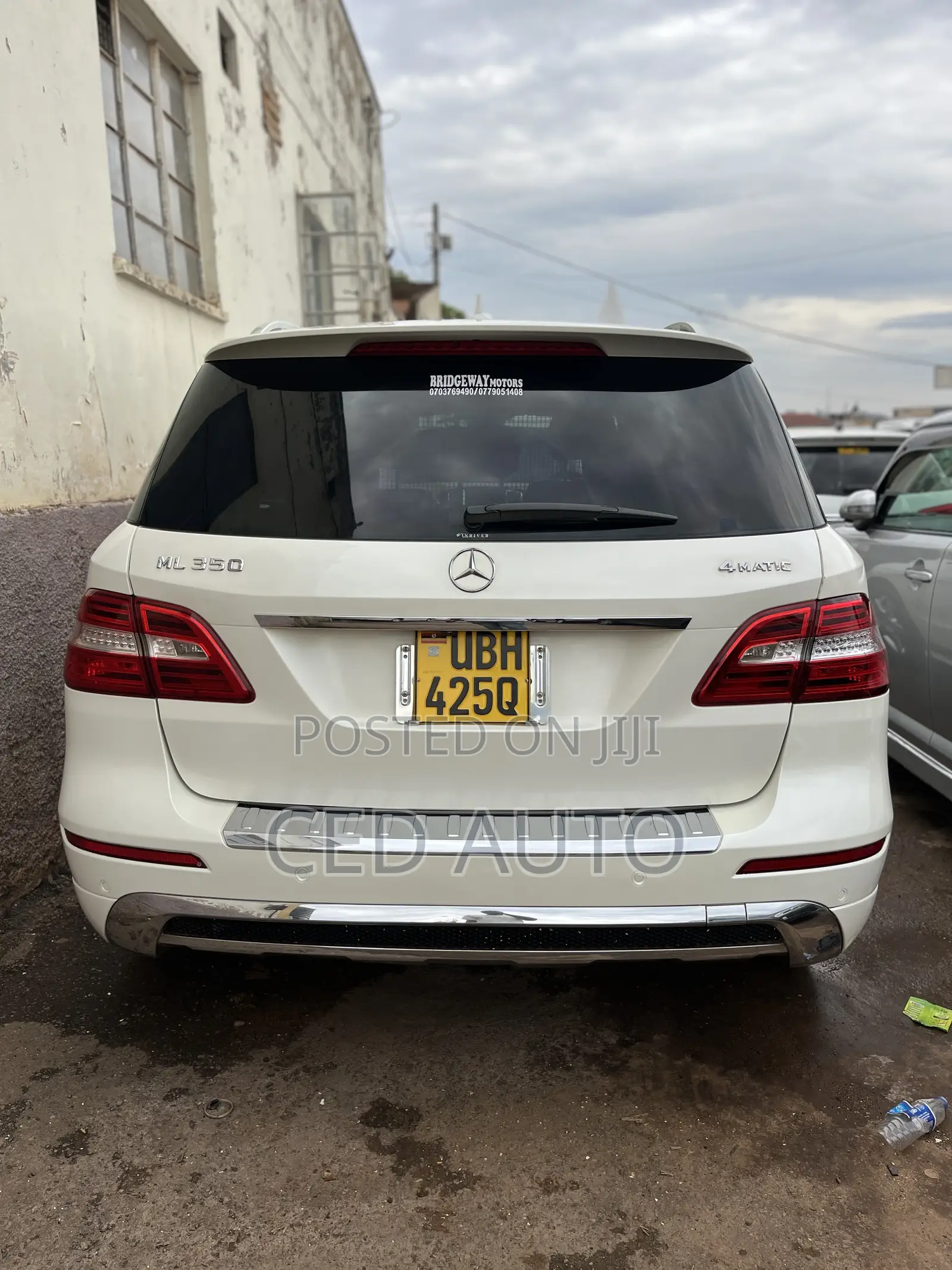 Mercedes-Benz M Class ML 350 4Matic 2013 White