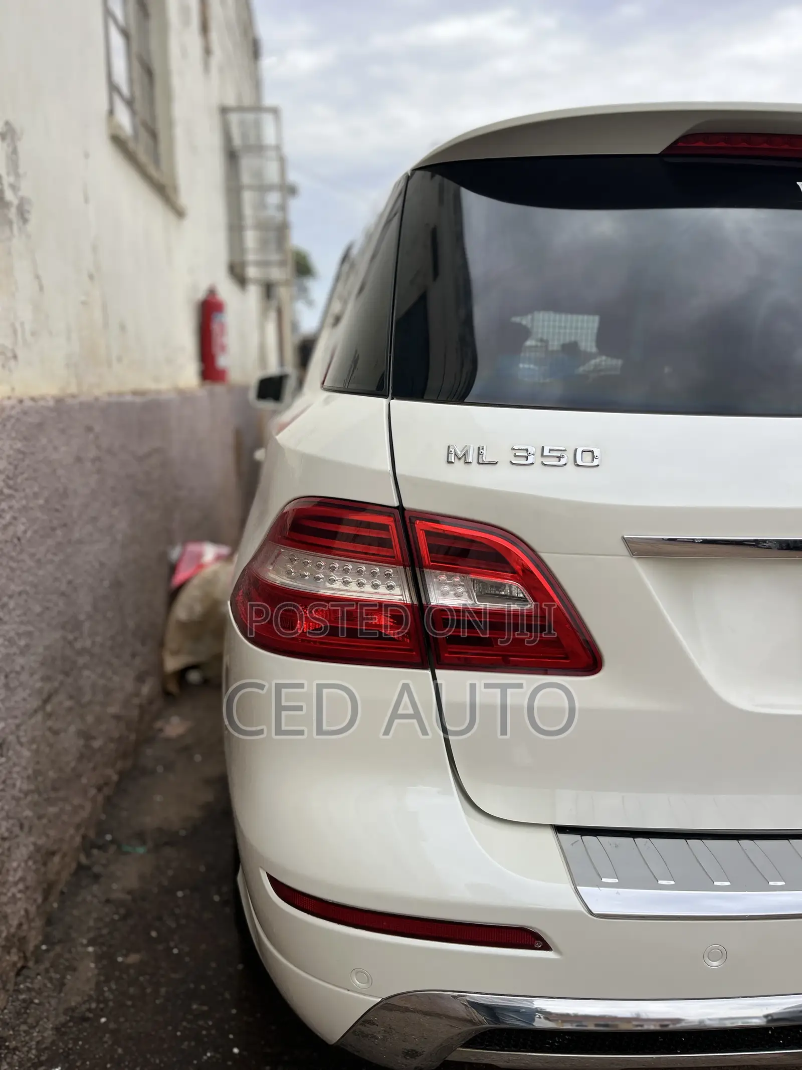 Mercedes-Benz M Class ML 350 4Matic 2013 White