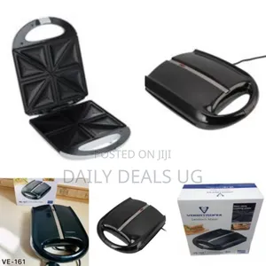 4 Slice 1200w Electric Large Sandwich Maker Machine Grill Plate