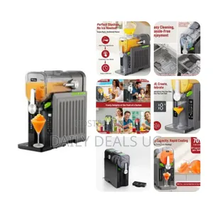DSP Kj3085 Frozen Dessert Slushie Maker – 1500w Electric Ice Drink