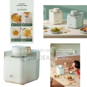 Bruno Ice Cream Machine Home Made Mini Fruit Smoothie Maker- Cream