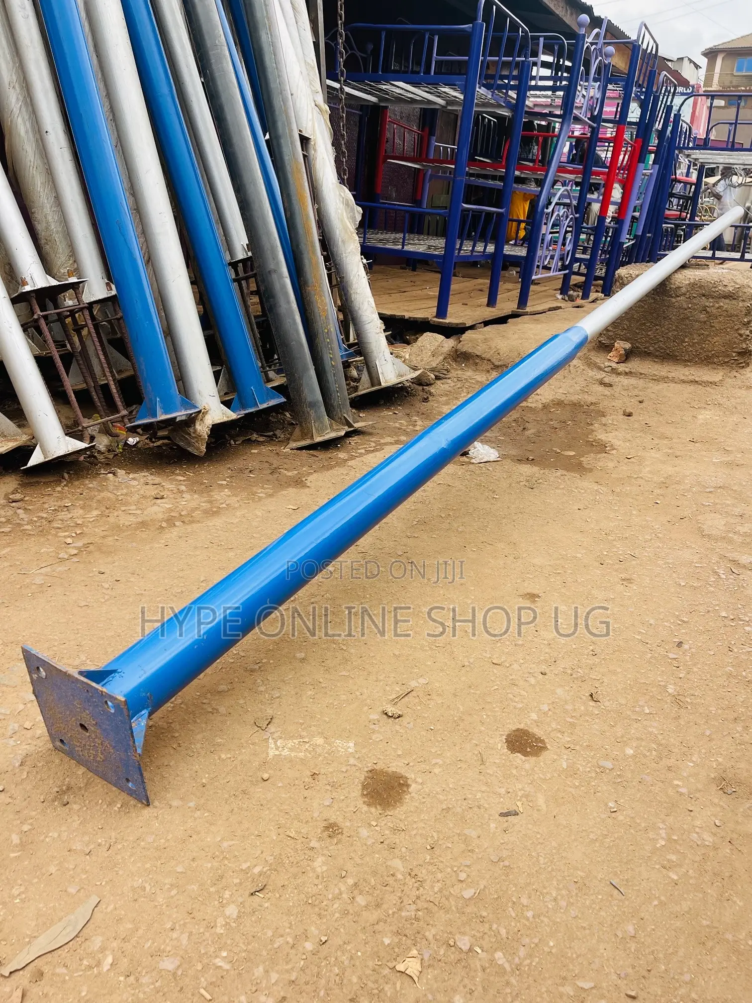 7meters Solar Light Poles With Basements