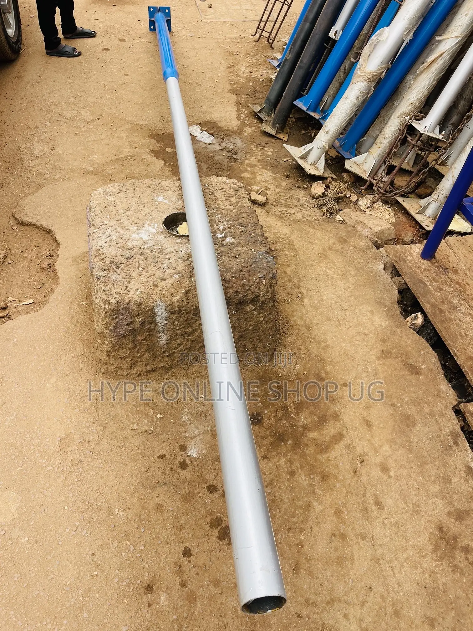 7meters Solar Light Poles With Basements