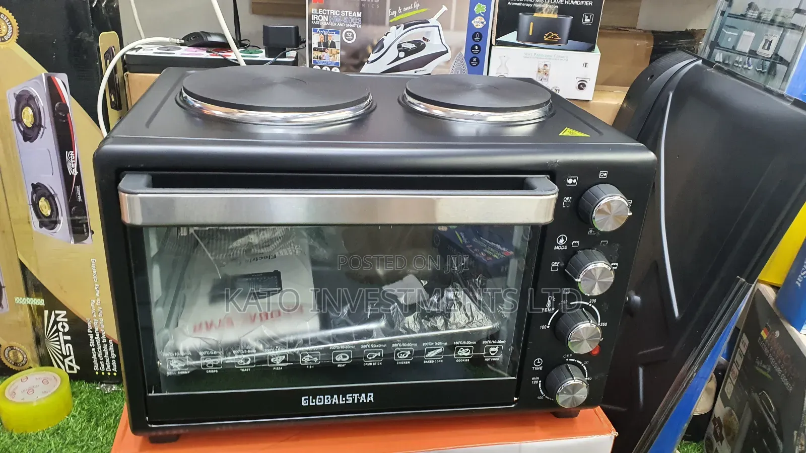 30litrs Globalstar Oven With Two Hotplate