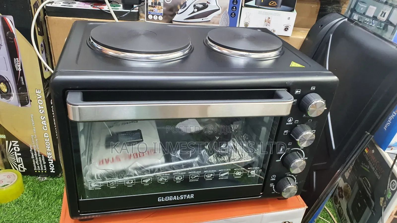 30litrs Globalstar Oven With Two Hotplate