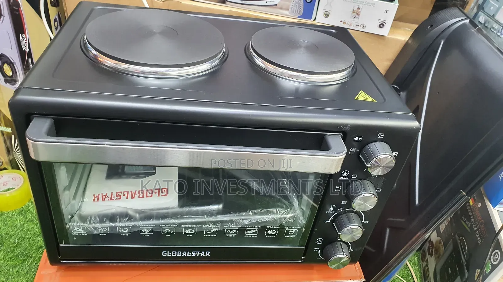 30litrs Globalstar Oven With Two Hotplate