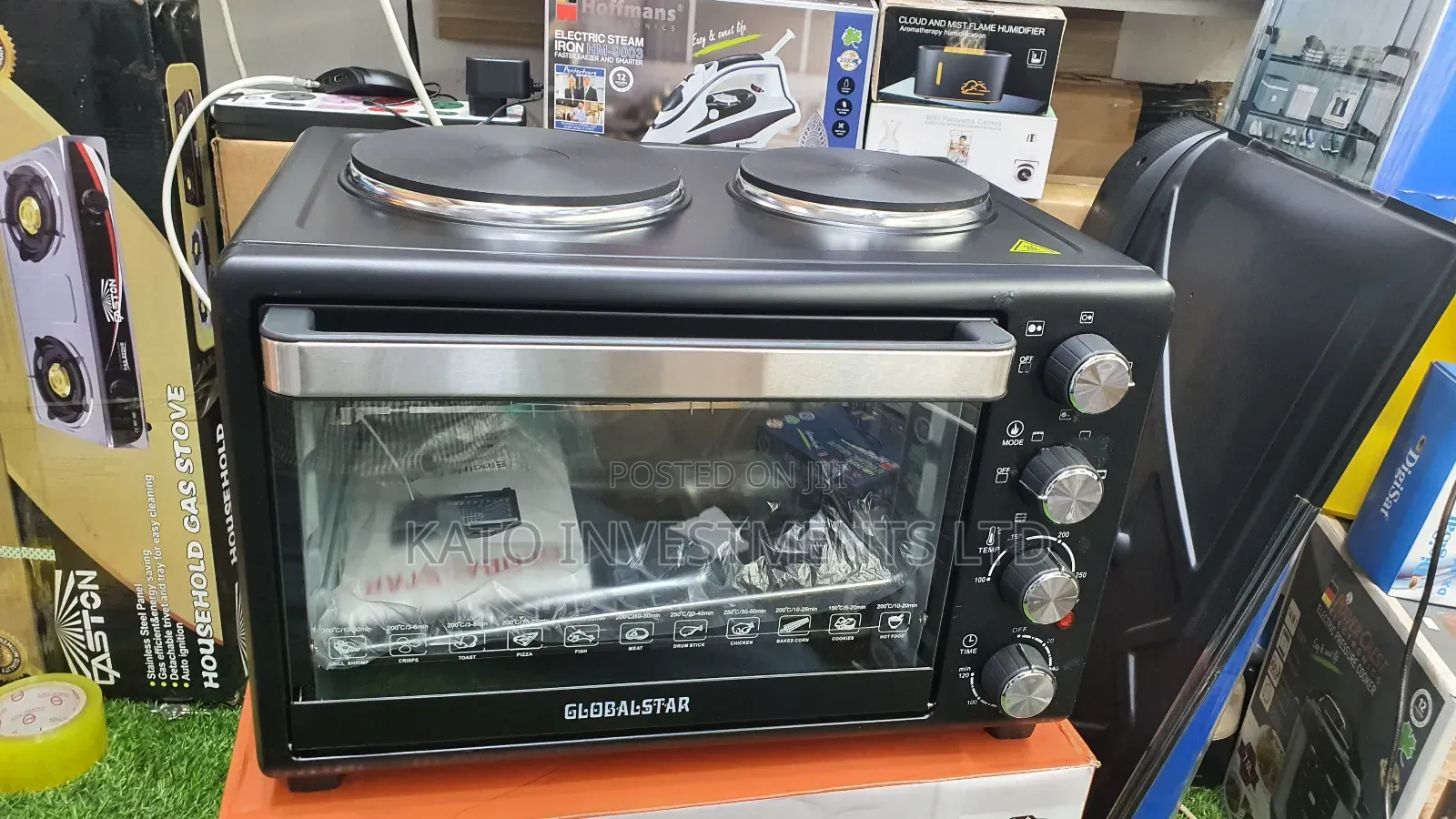 30litrs Globalstar Oven With Two Hotplate