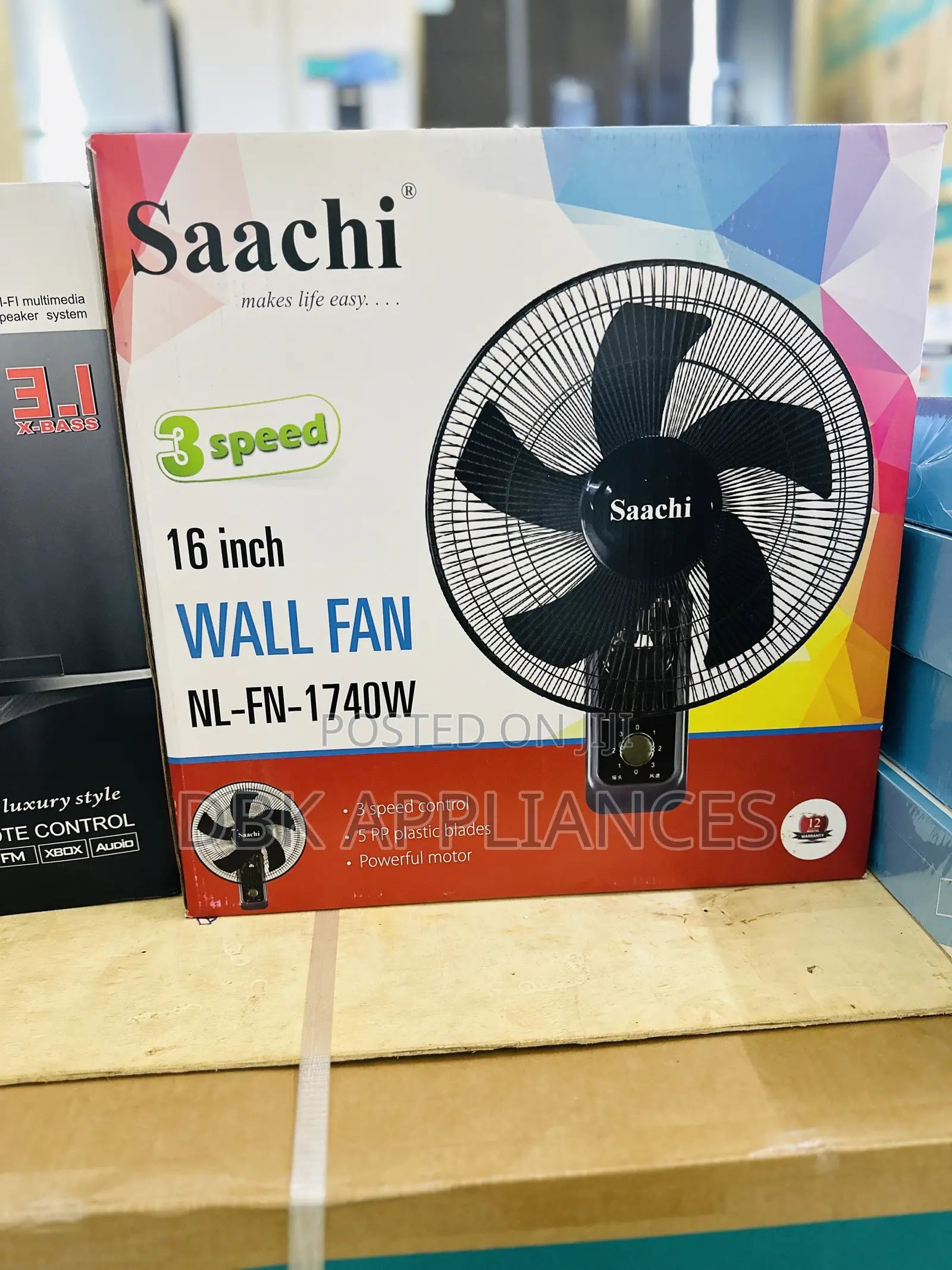 Wall Fan 16 Inch Brand New