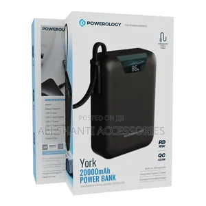 Power Bank Powerology York 20000mah