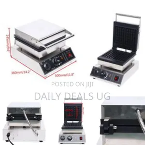 Commercial 2pcs Nonstick Square Shape 110v 1500w Stainless Steel