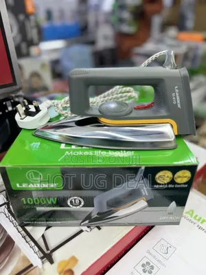 Dry Electric Flat Iron Box - Grey,Silver