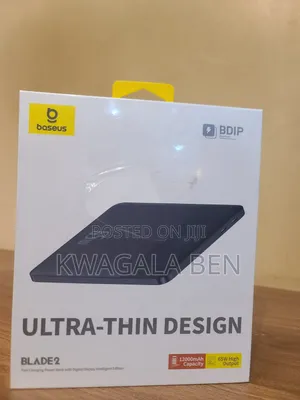 Baseus Blade 2 Ultra-Thin Design 65w 12000mah Power Bank