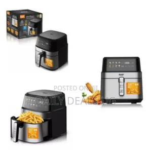 Raf 8l Easy-to-Use Digital Air Fryer Oven Grill- Black