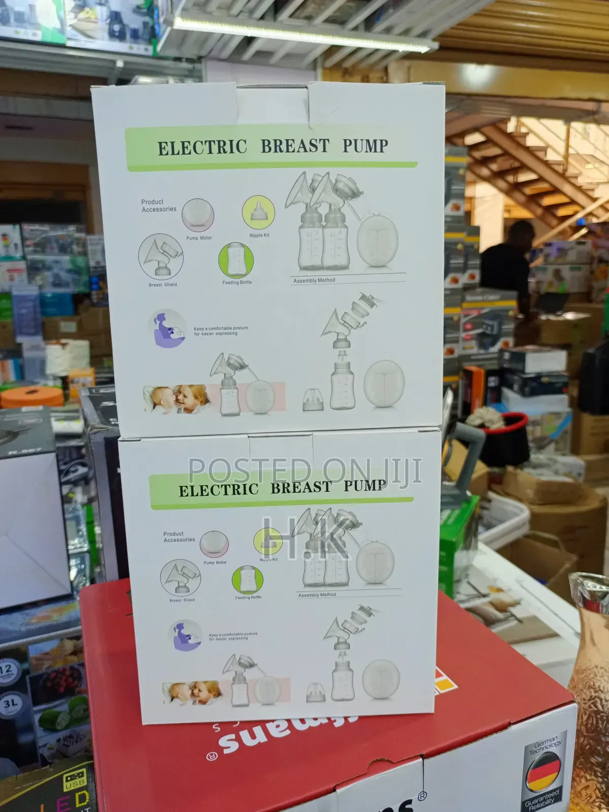 Automatic Double Breast Pump.