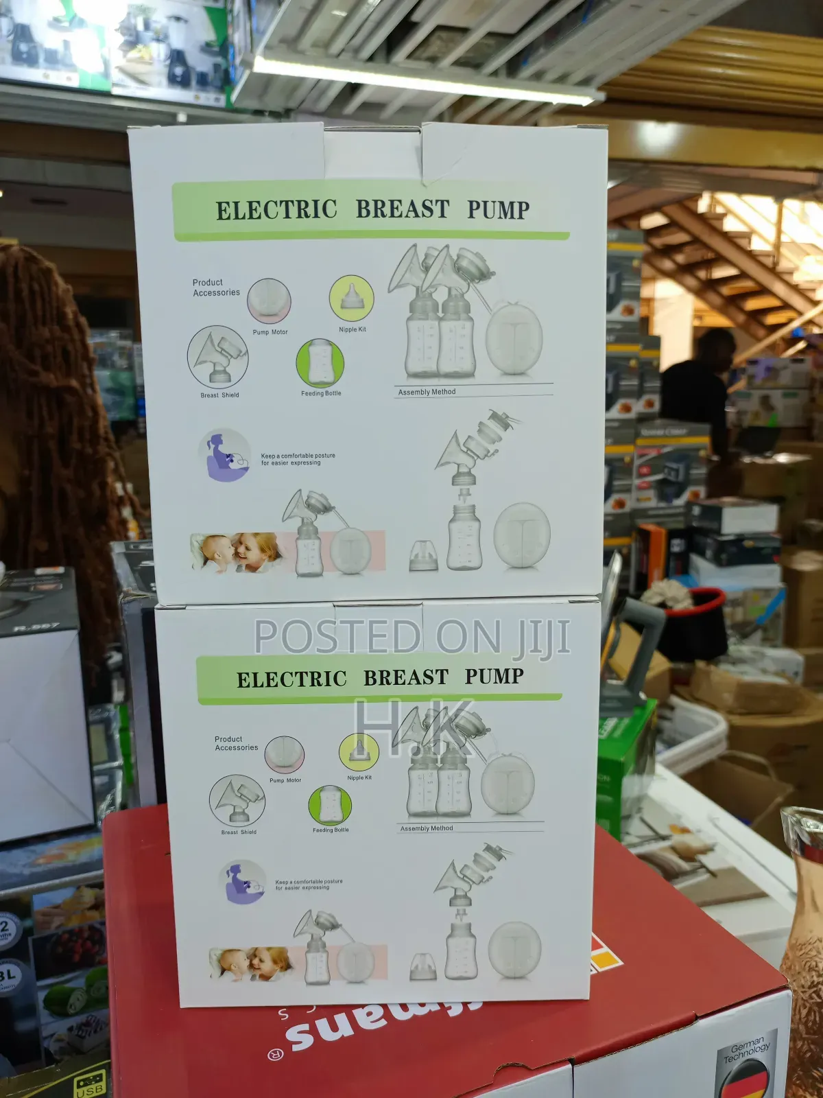 Automatic Double Breast Pump.