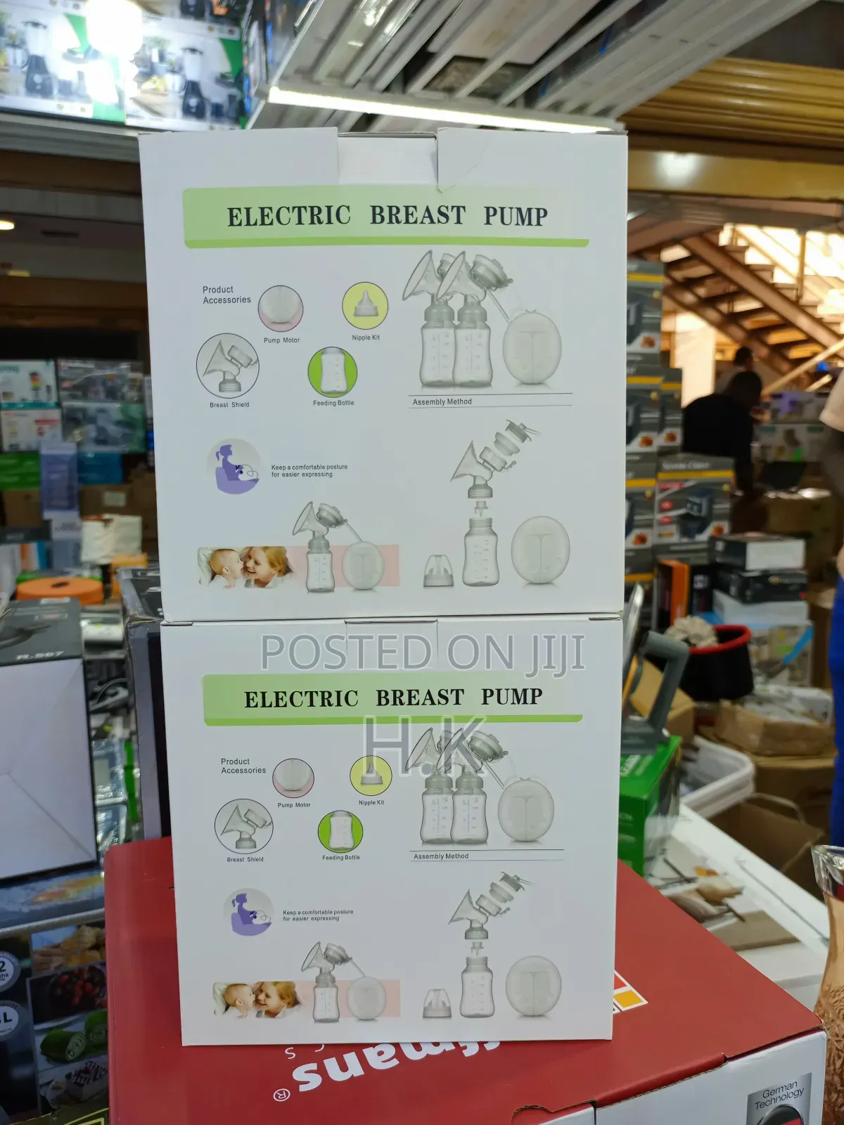 Automatic Double Breast Pump.