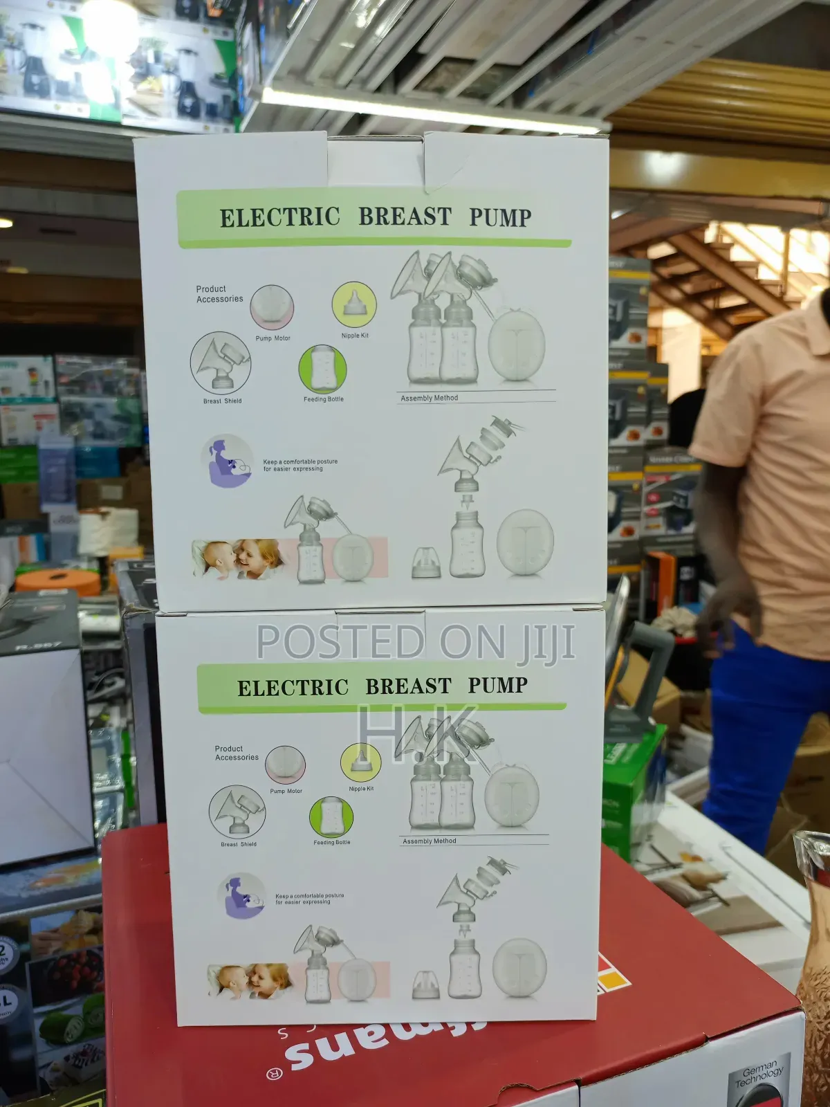 Automatic Double Breast Pump.