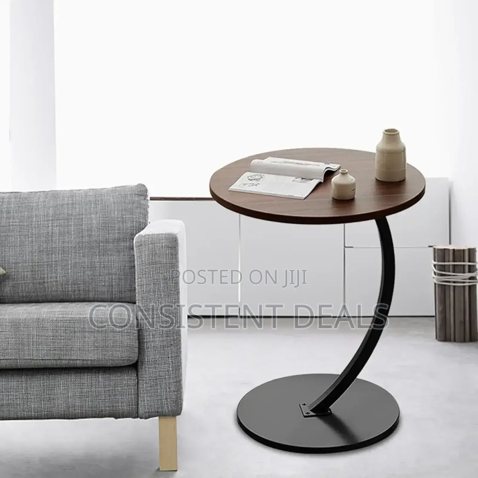 Round Top Coffee Side Table