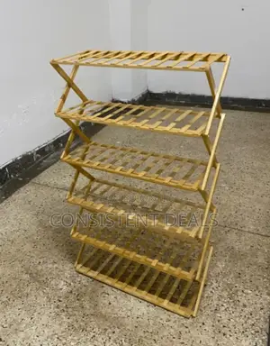 6 Layer Bamboo Shoe Rack