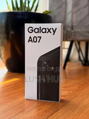 New Samsung Galaxy A07 4G 128 GB Black