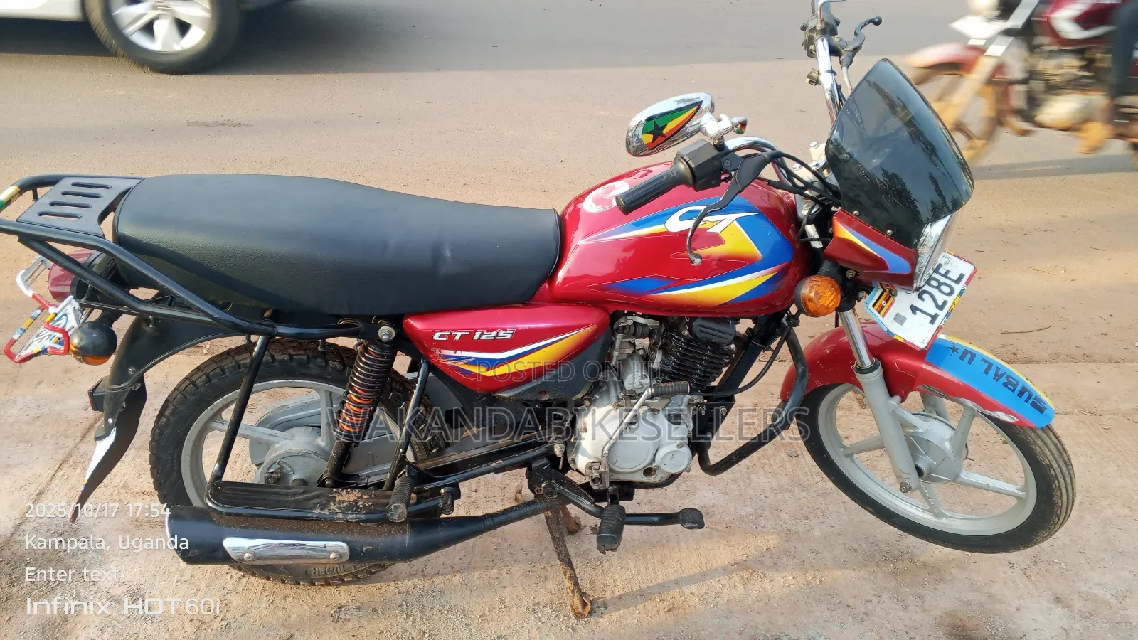 Bajaj Boxer 125 2023 Red