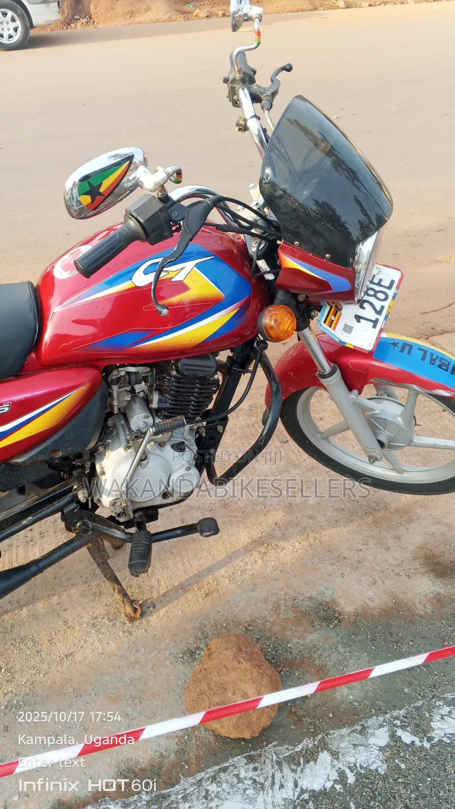 Bajaj Boxer 125 2023 Red