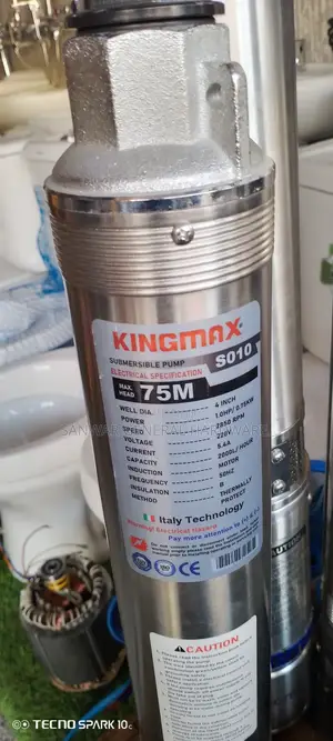75m, Submersible Water Pumps(Kingmax) -"Suck in the Middle"