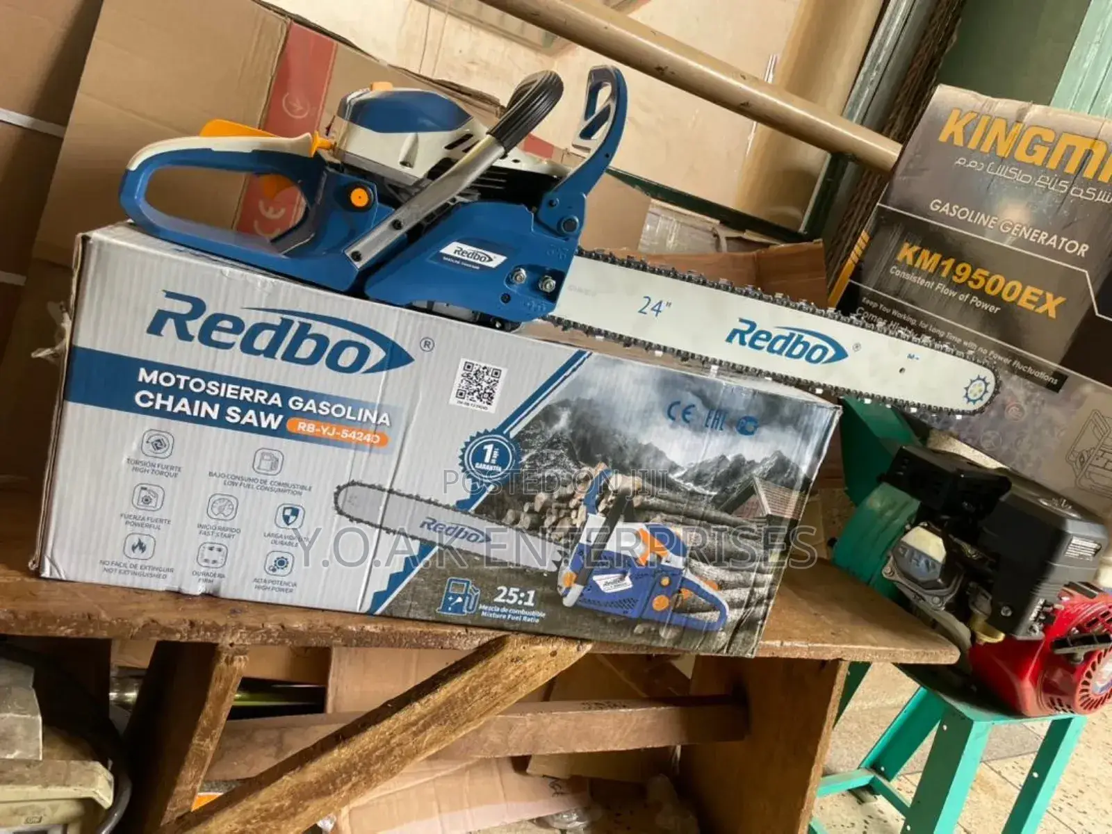Redbo Rb-Yj-54240 Gasoline Chainsaw