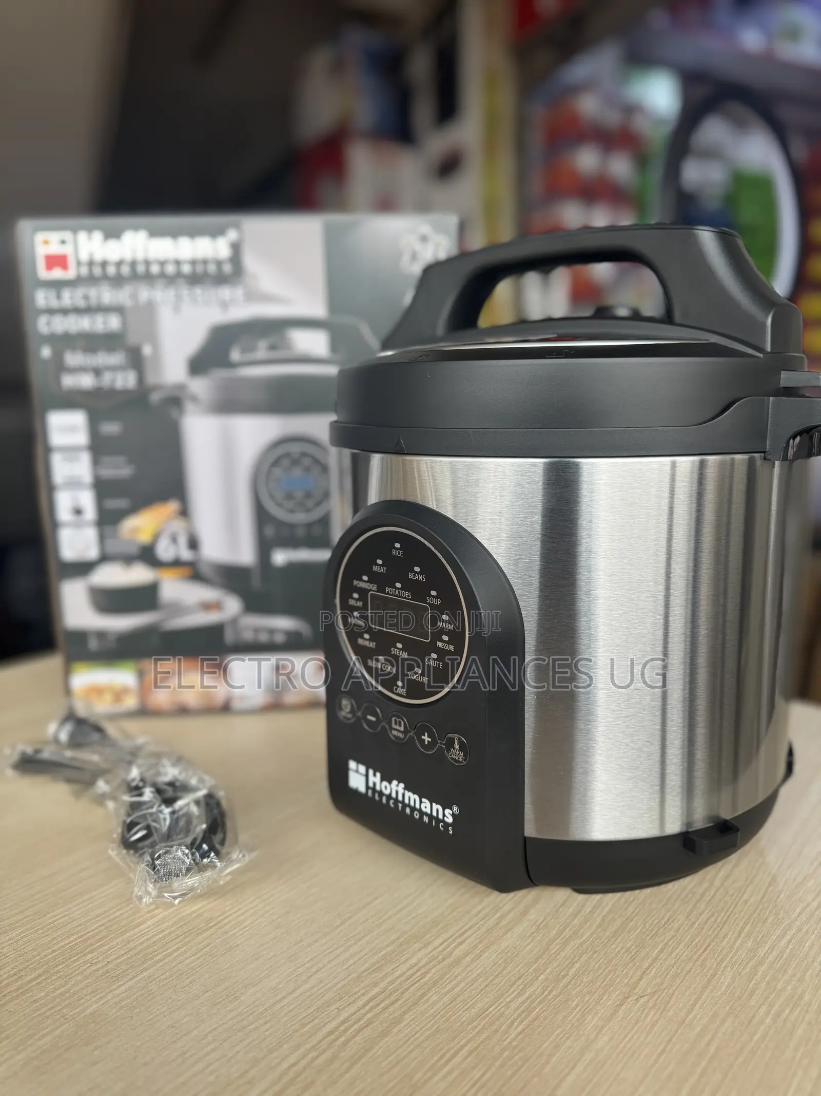 Hoffmans Electric Pressure Cooker, Model Hm-722.
