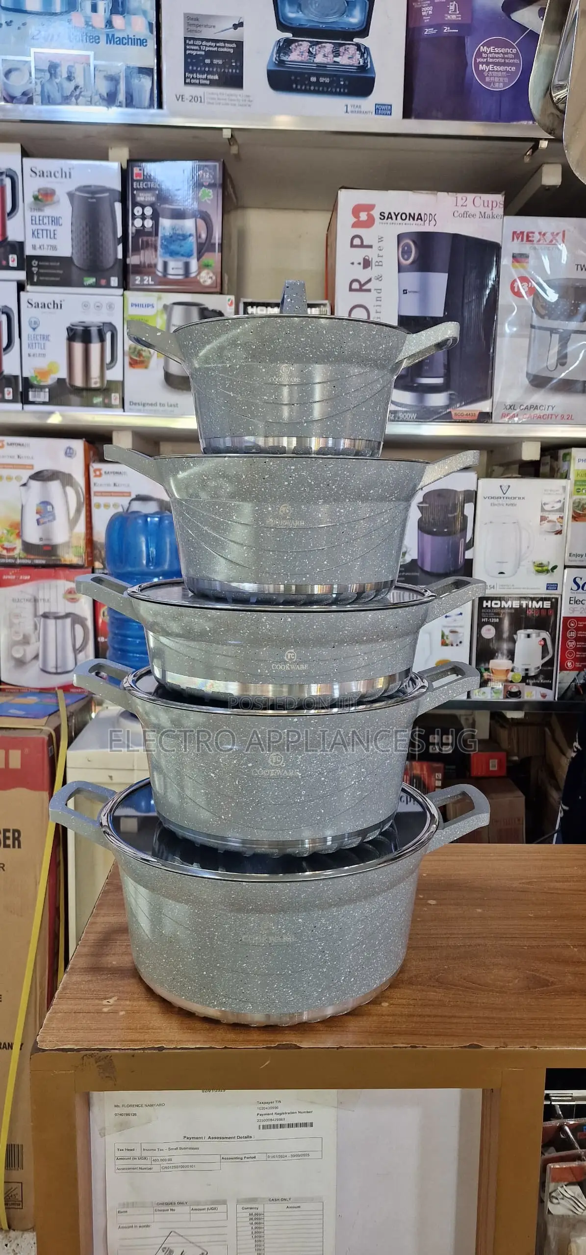 Non-Stick Granite Cookware.