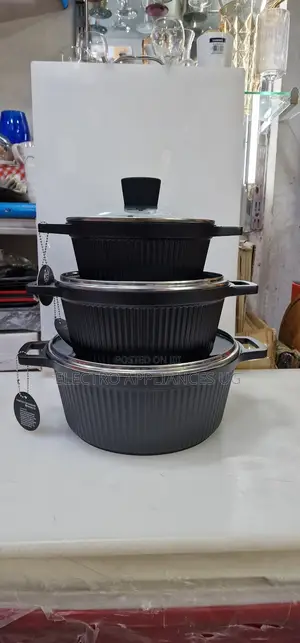 Uakeen Germany Granite Cookware Set.