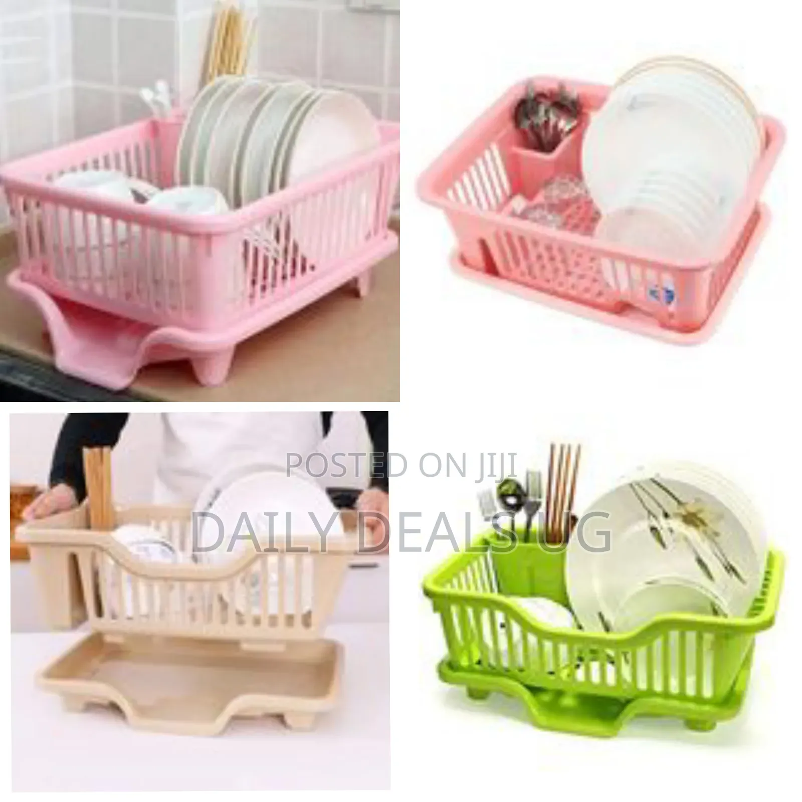 Sink Side Dish Kitchen Drying Rack Drainer Board Dish Holder and Tray