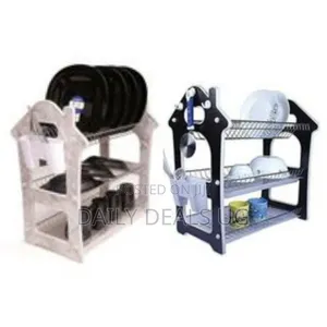 3 Tier Plates Drying Cups Dish Draining Rack Storage Organizer