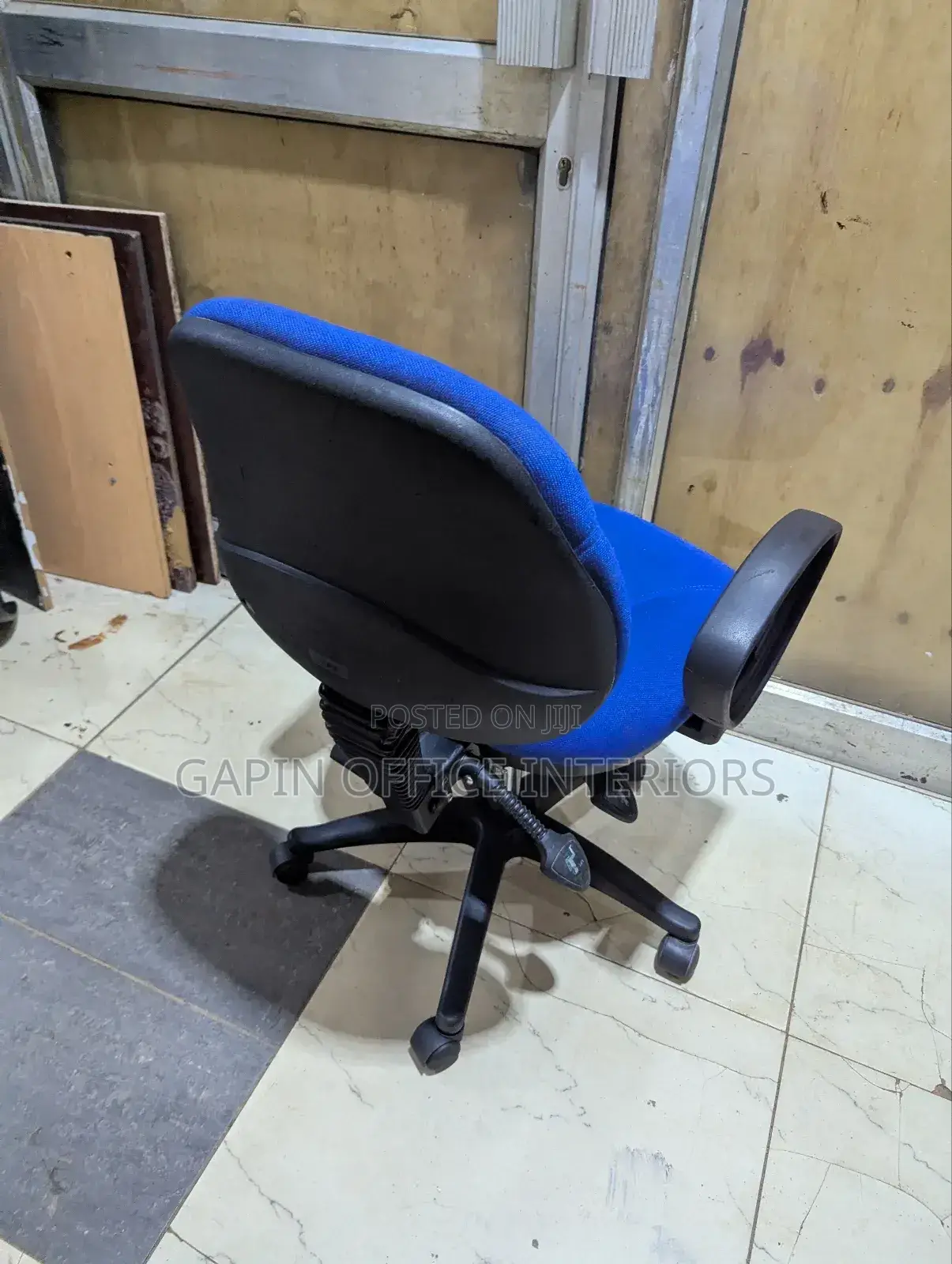 Adjustable Blue Chair Ready for Delivery or Pick Up