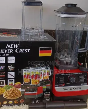 Silvercrest 2l Commercial Blender for Heavy Duty Works Business