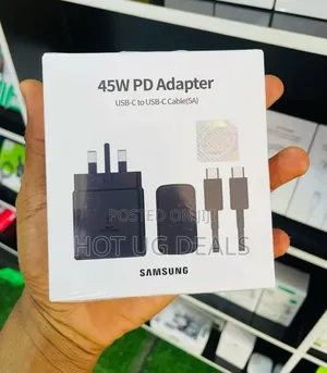Samsung Usb-c 45w Pd Adapter Super Fast Charger With Type-c To C Cable