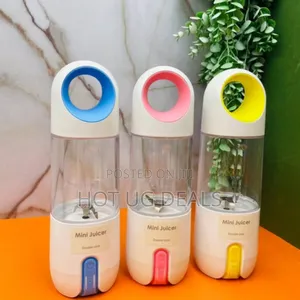 Portable Juicer Cup, Rechargeable Blender With Usb Charger Cable