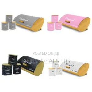 Bread Box For Kitchen Counter Oval Bread Bin Storage Container