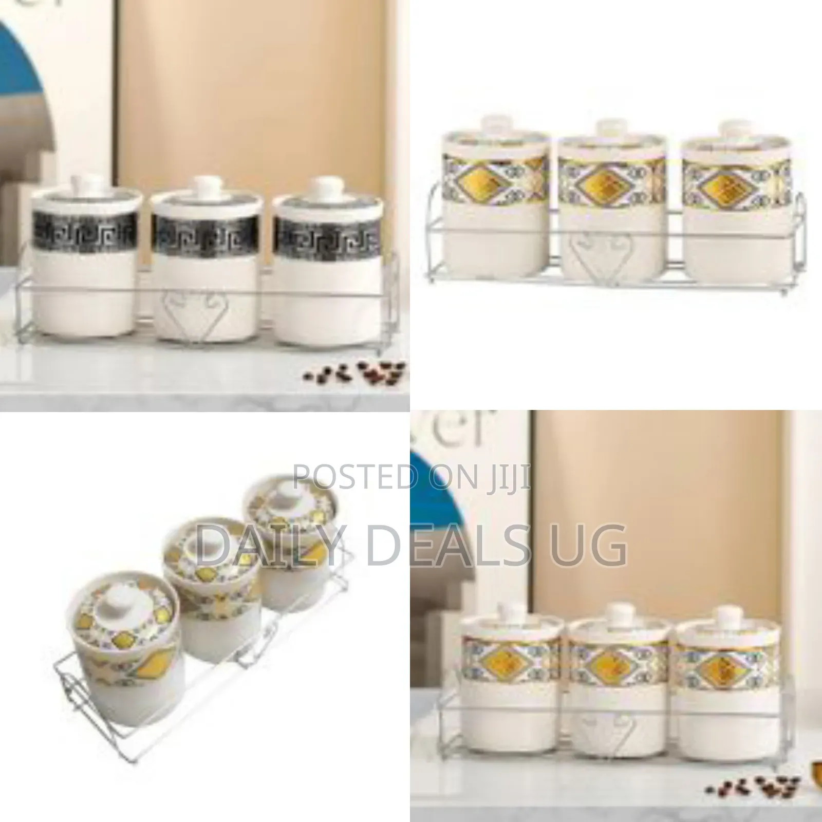 Ceramic Jars for Kitchen Storage With Ceramic Lids Airtight Kitchen