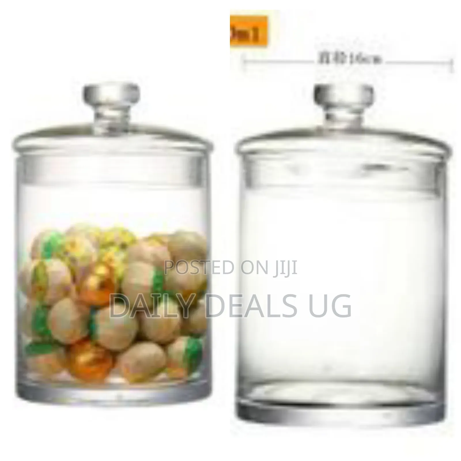 1000ml Acrylic Jar Kitchen Food Bulk Container for Spices Dried