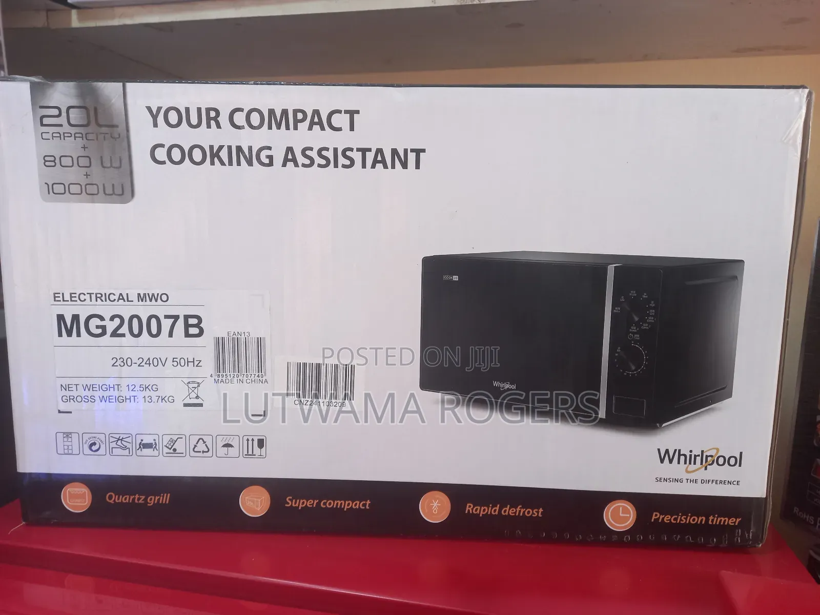 Whirlpool Mirco Wave 20ltrs