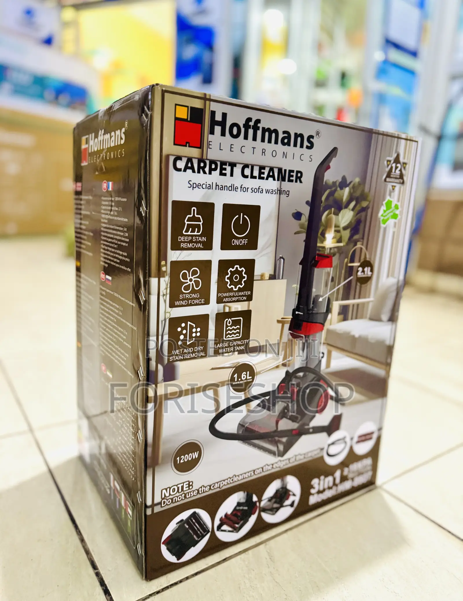 Carpet Cleaner Hoffman Wet & Dry