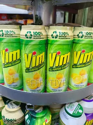 Vim All-Purpose Cleaner, Lemon Fresh.