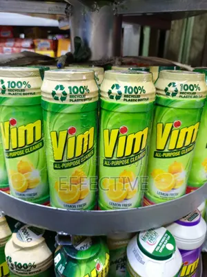Vim All-Purpose Cleaner, Lemon Fresh.