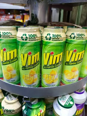Vim All-Purpose Cleaner, Lemon Fresh.