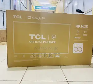 TCL 55 Inches 4 K HDR Smart Google Tv Dolby Atoms Sound