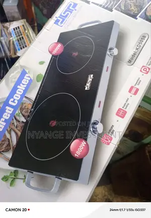 DSP Infra Red Cooker Double Burner