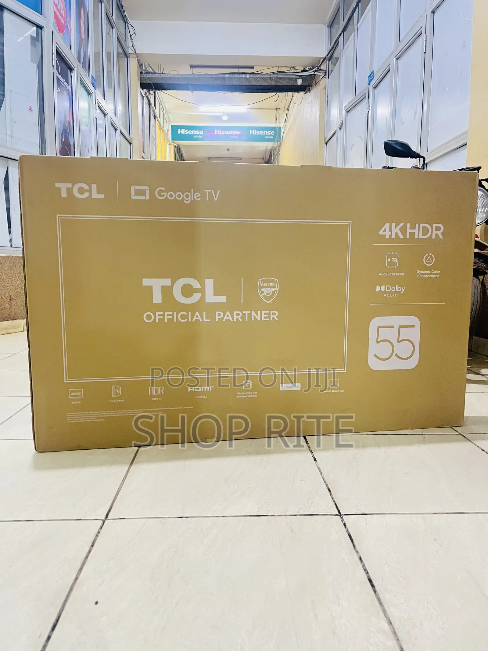 TCL 55 Inches Google Advanced Smart TVS