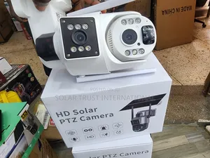 Solar-Powered Hd Security Camera | Wi-Fi Camera | Waterproof