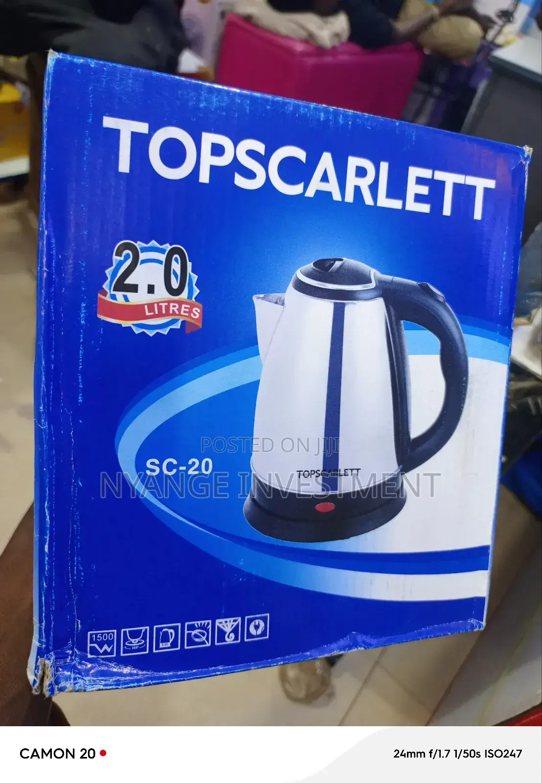 Water Kettle. Top Scarlett Water Kettle